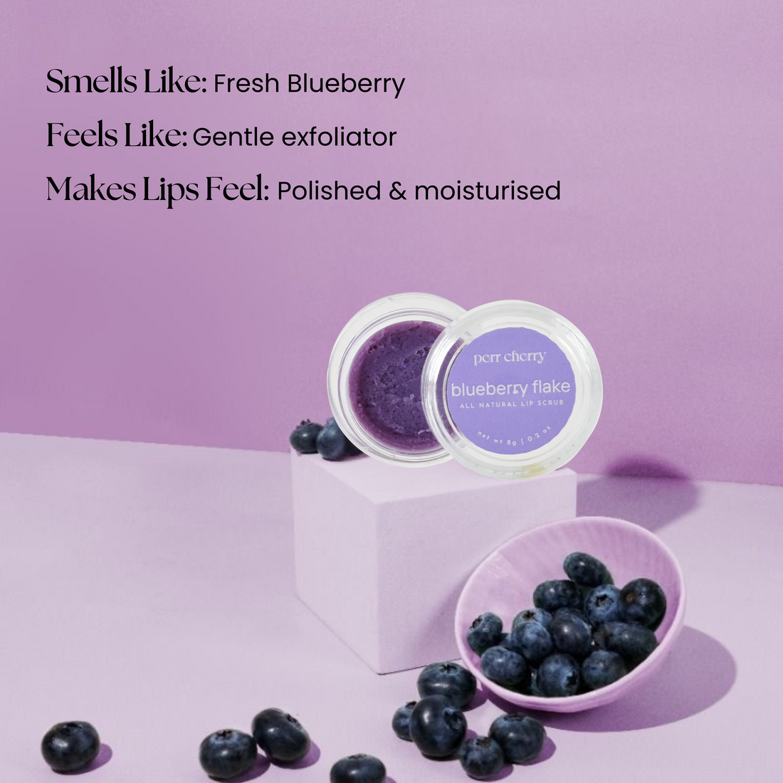 Lip Scrub - Blueberry Flake