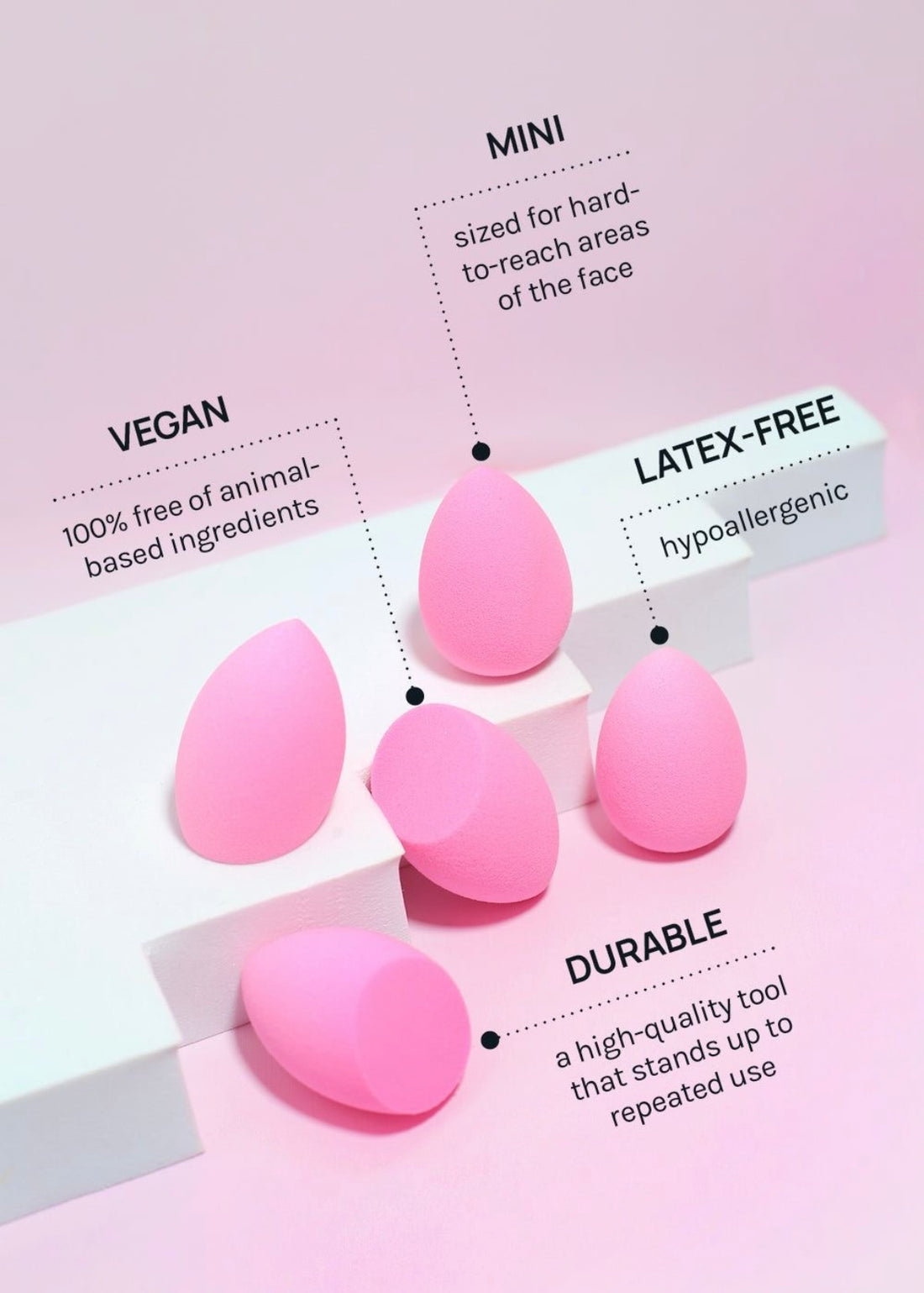 Mini Beauty Blender - Pack of 3